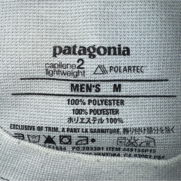 Patagonia Men's Capilene 2 Lightweight Base Layer T-Shirt Gray Size Medium - Picture 5 of 6